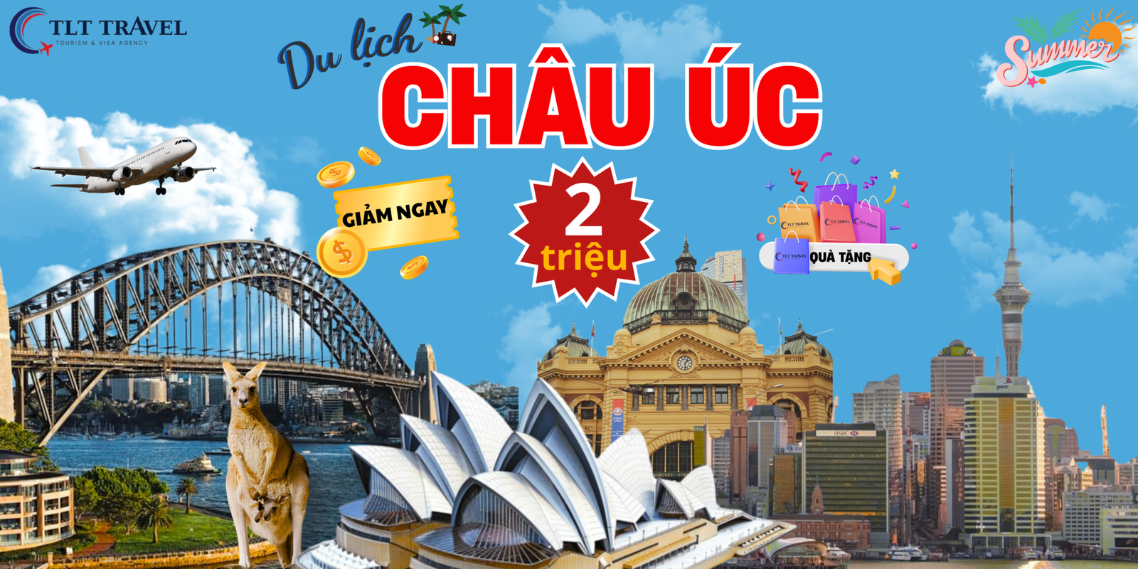 Công Ty Du Lịch TLT Travel | TLT International Travel Du Lịch Châu Úc